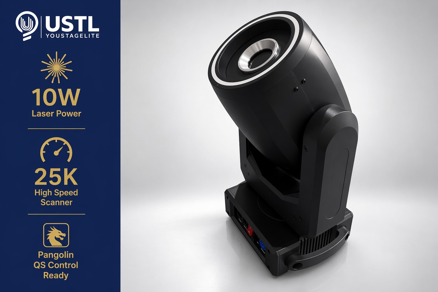 USTL-M10W 10W RGB Moving Head Laser Light Product Display