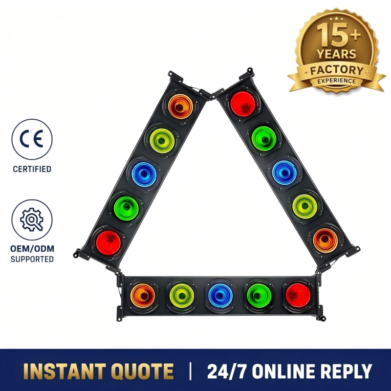 USTL-LM520 IP65 5 Eye Matrix Bar Light 5×20W RGBWA